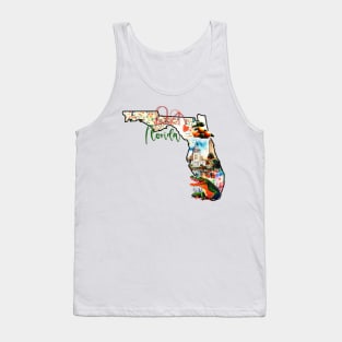 The State Of Florida Tank Top